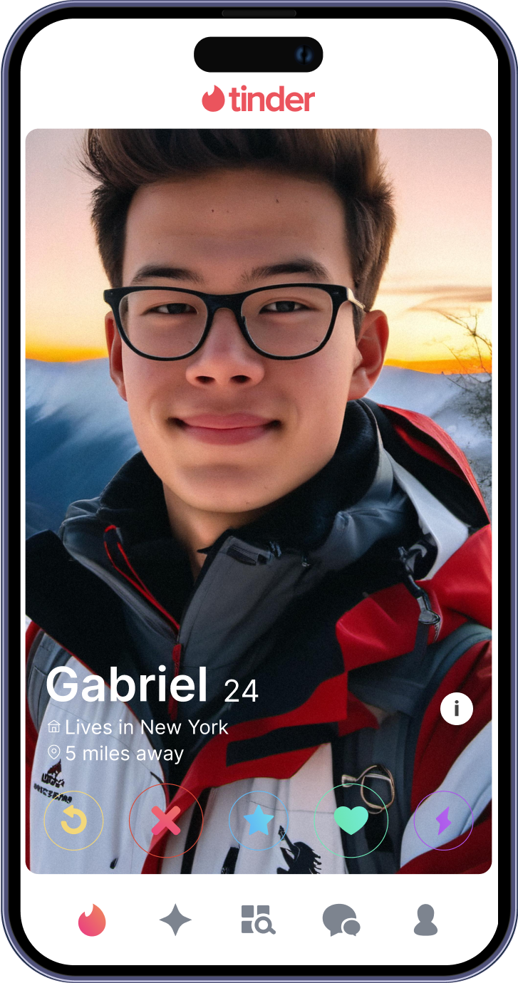 An AI generated selfie